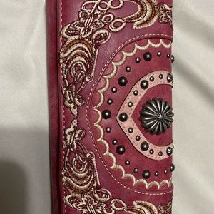 American bling western wallet